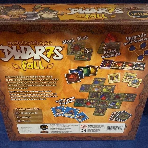 Dwar7s Fall Board Game - Picture 2 of 4